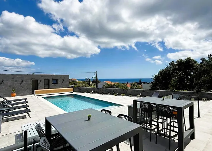 Βίλα Casa Pura Vida - Heated Pool And Sea View Πόντα Ντελγκάντα
